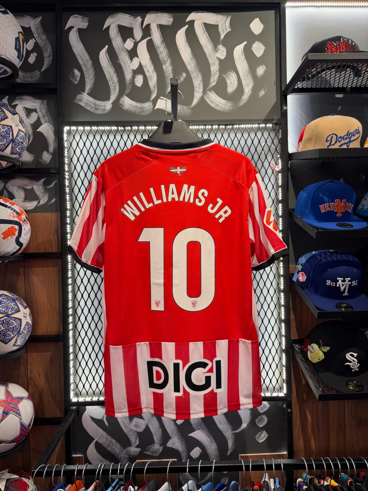 10 Williams Jr Athletic Bilbao Home Shirt 2026/27